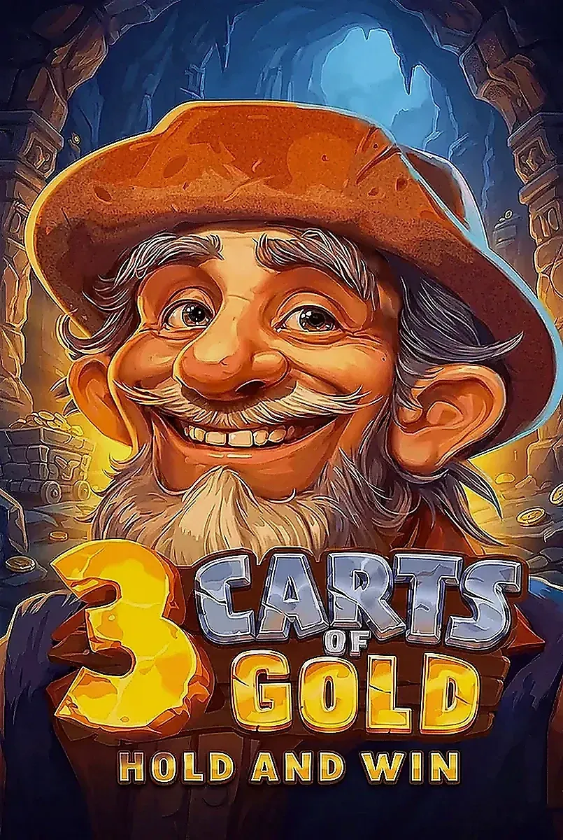 3 carts of gold hold and win