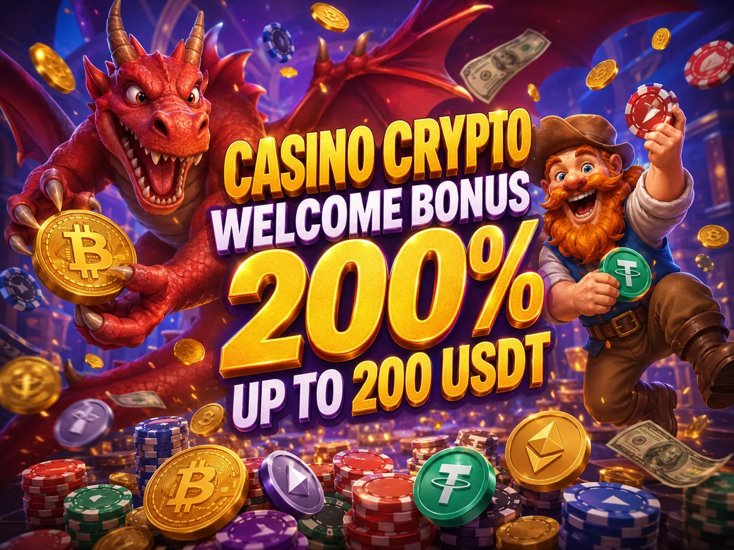 Casino crypto welcome